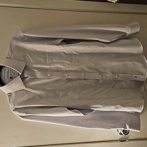 Mens long sleeve Bachrach luxury non-iron dress shirt
